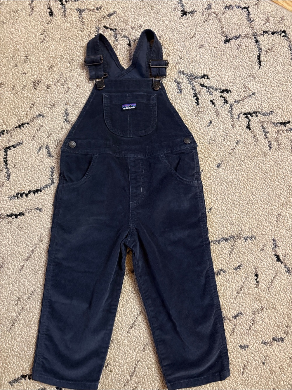 Patagonia Kids Corduroy Overalls 3T - Navy Blue